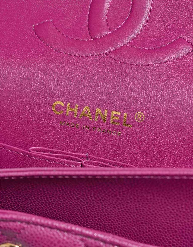 Chanel Timeless Medium Caviar Violet Logo | Sell your designer bag