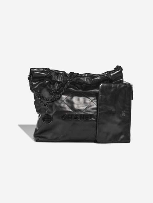 Chanel 22 Medium Calf Black Front | Sell your designer bag