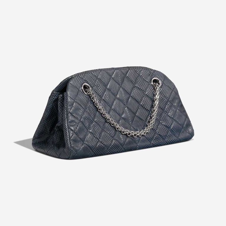 Chanel Bowling Mademoiselle Snake Blue | Sell your designer bag
