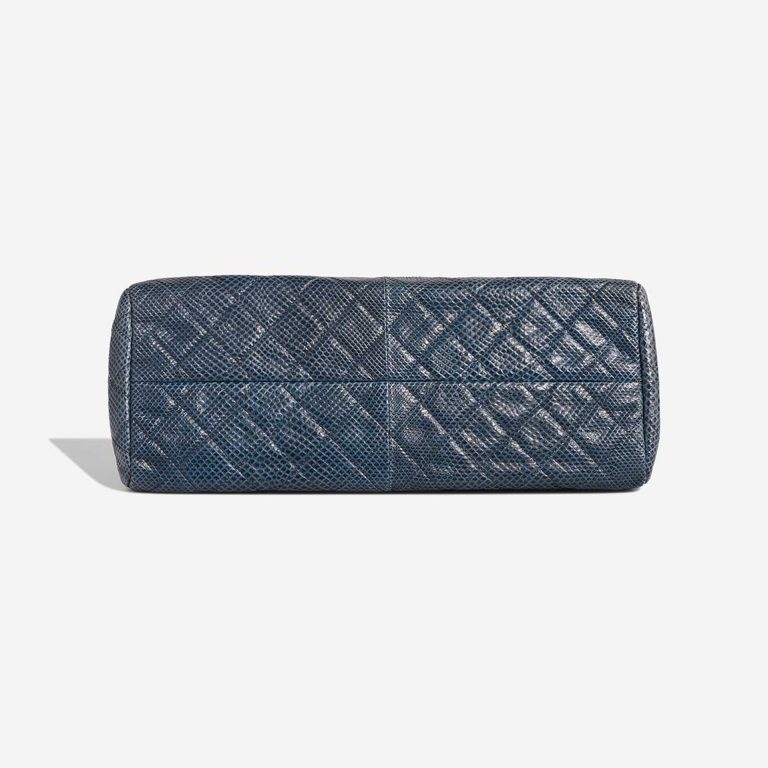 Chanel Bowling Mademoiselle Snake Blue | Sell your designer bag