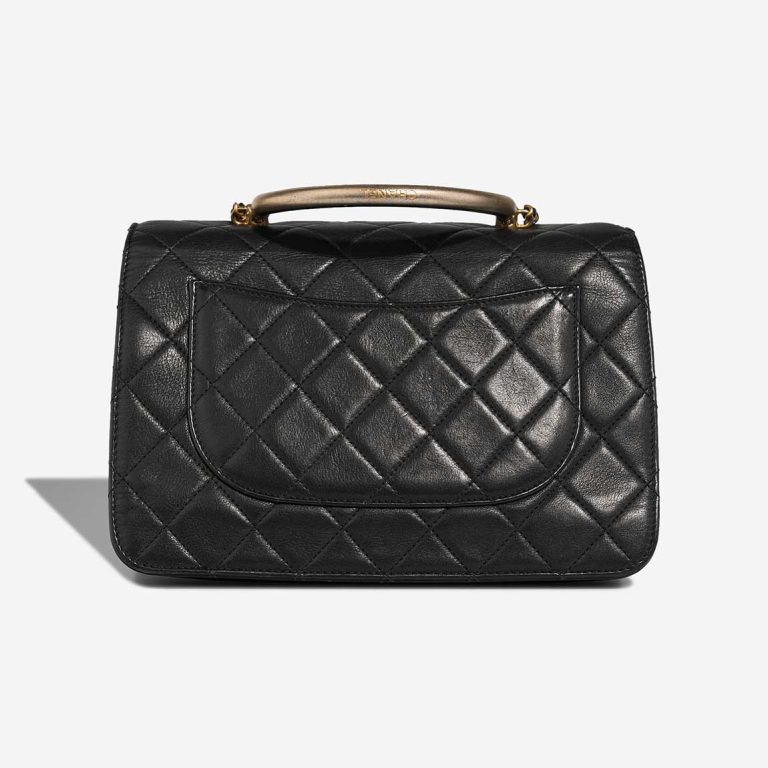 Chanel Timeless Handle Medium Calf Black | Sell your designer bag