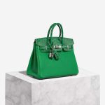 Hermès Birkin 25 Niloticus Crocodile / Togo Bambou / Vert Cactus Front | Sell your designer bag