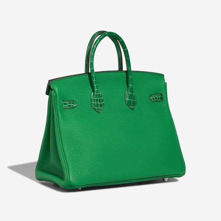 Hermès Birkin 25 Niloticus Crocodile / Togo Bambou / Vert Cactus | Sell your designer bag