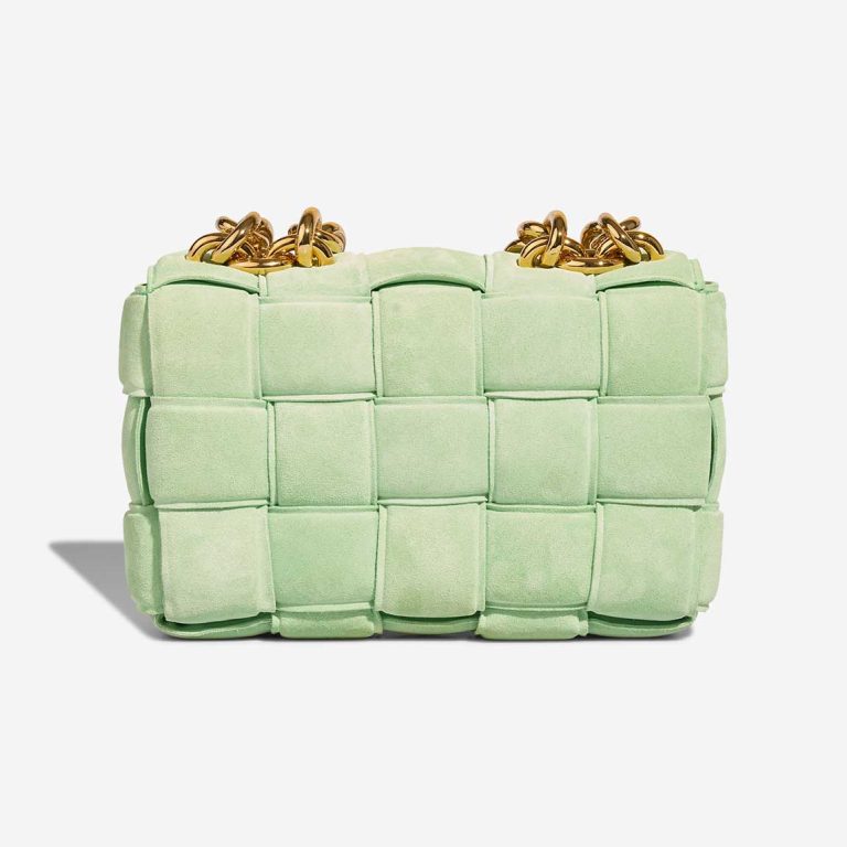 Bottega Veneta Cassette Suede Light Green | Sell your designer bag