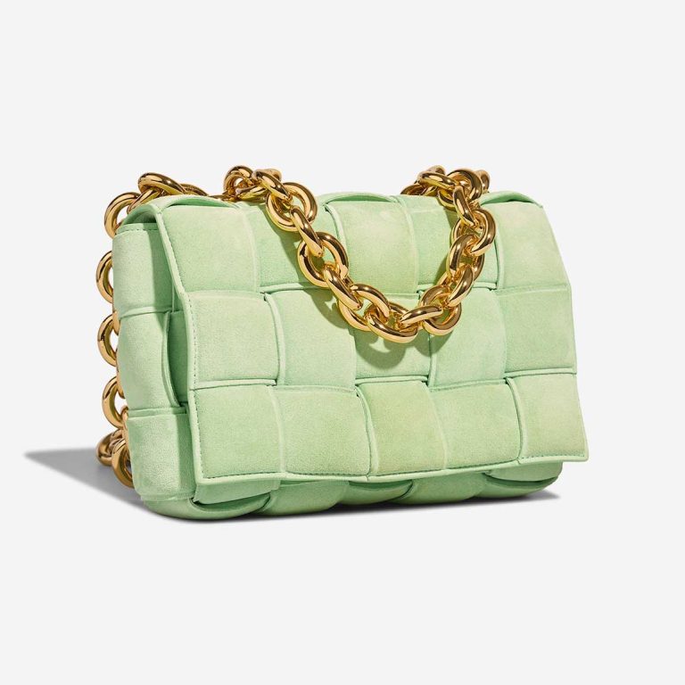 Bottega Veneta Cassette Suede Light Green | Sell your designer bag