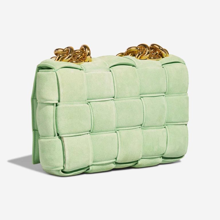 Bottega Veneta Cassette Suede Light Green | Sell your designer bag