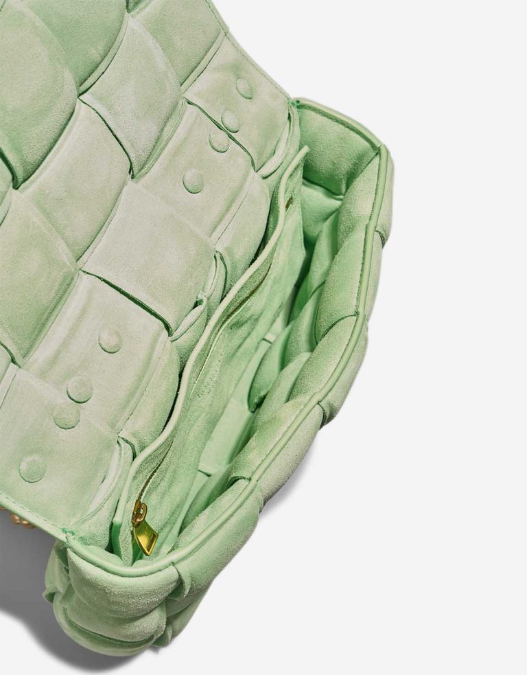 Bottega Veneta Cassette Suede Light Green Inside | Sell your designer bag
