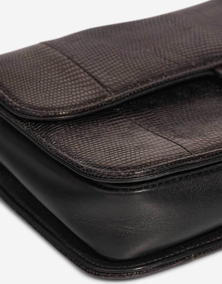 Chanel Timeless Flap Bag Medium Lizard / Lamb Brown Signs of wear | Sell your designer bag