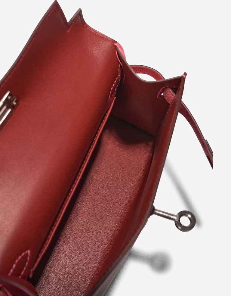 Hermès Kelly Mini Chèvre Mysore Rose d'Ete / Rouge Venitien Inside | Sell your designer bag