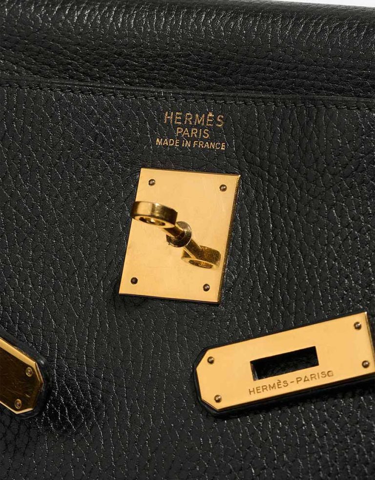 Hermès Kelly 35 Ardennes Black Logo | Sell your designer bag