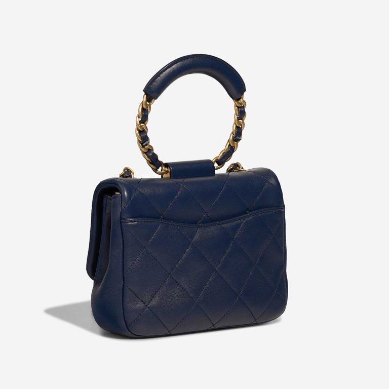 Chanel In The Loop Small Flap Bag Lamb Dark Blue | Sell your designer bag