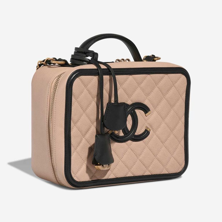 Chanel Vanity Large Caviar Beige / Black | Sell your designer bag