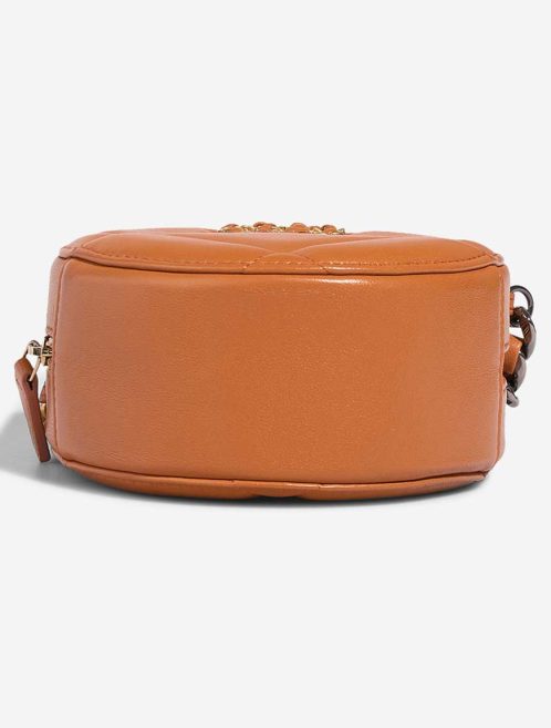 Chanel 19 Round Clutch Lamb Brown | Sell your designer bag