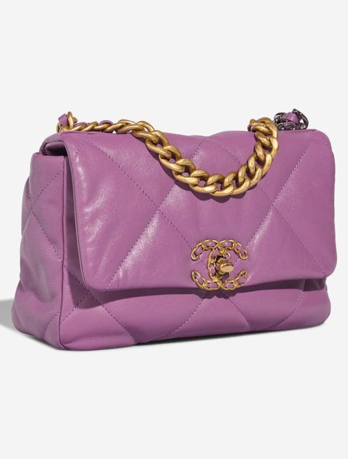 Chanel 19 Flap Bag Lamb Violet | Sell your designer bag