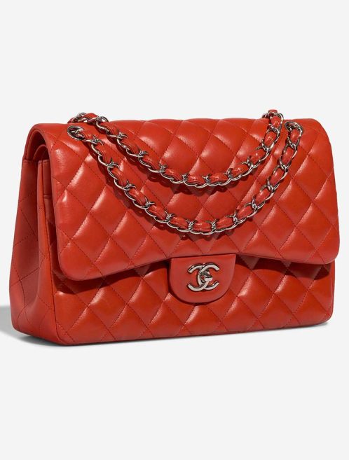 Chanel Timeless Jumbo Lamb Red | Sell your designer bag