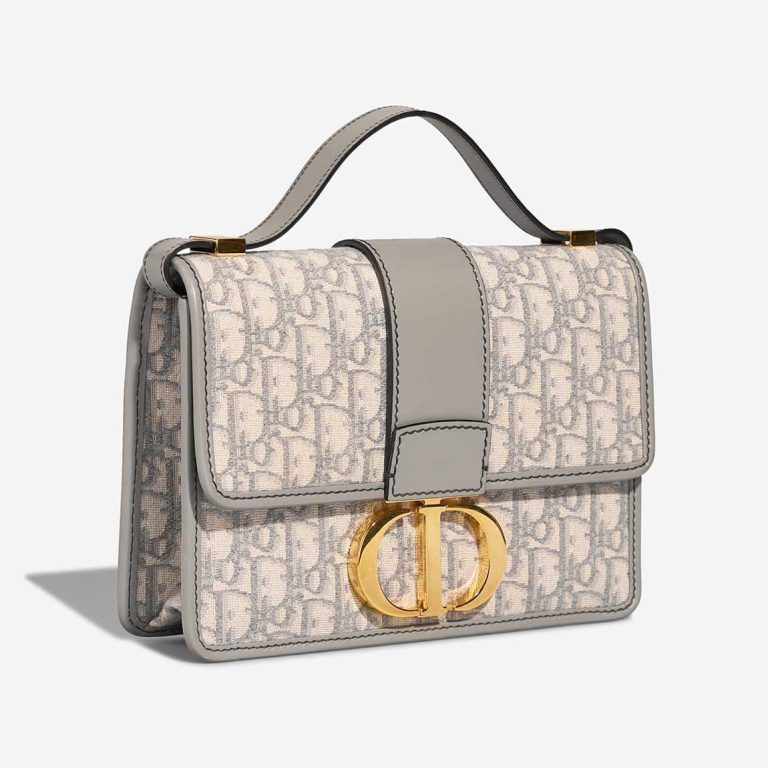 Dior 30 Montaigne Canvas / Calf Light Grey | Sell your designer bag