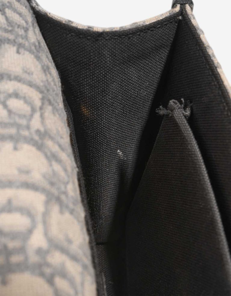 Dior 30 Montaigne Canvas / Calf Light Grey Signs of wear | Sell your designer bag