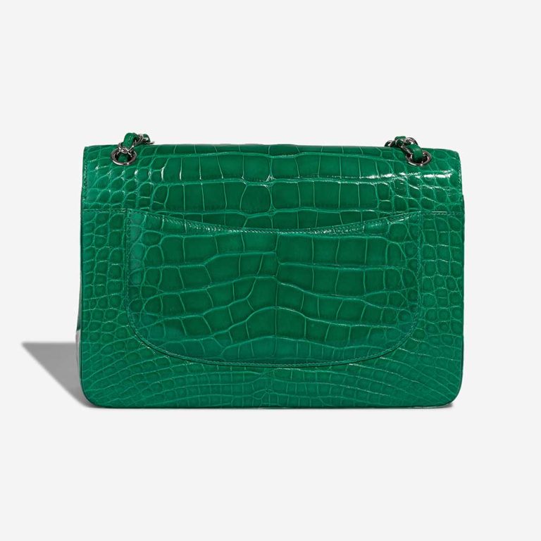Chanel Timeless Jumbo Alligator Mississippi Emerald | Sell your designer bag
