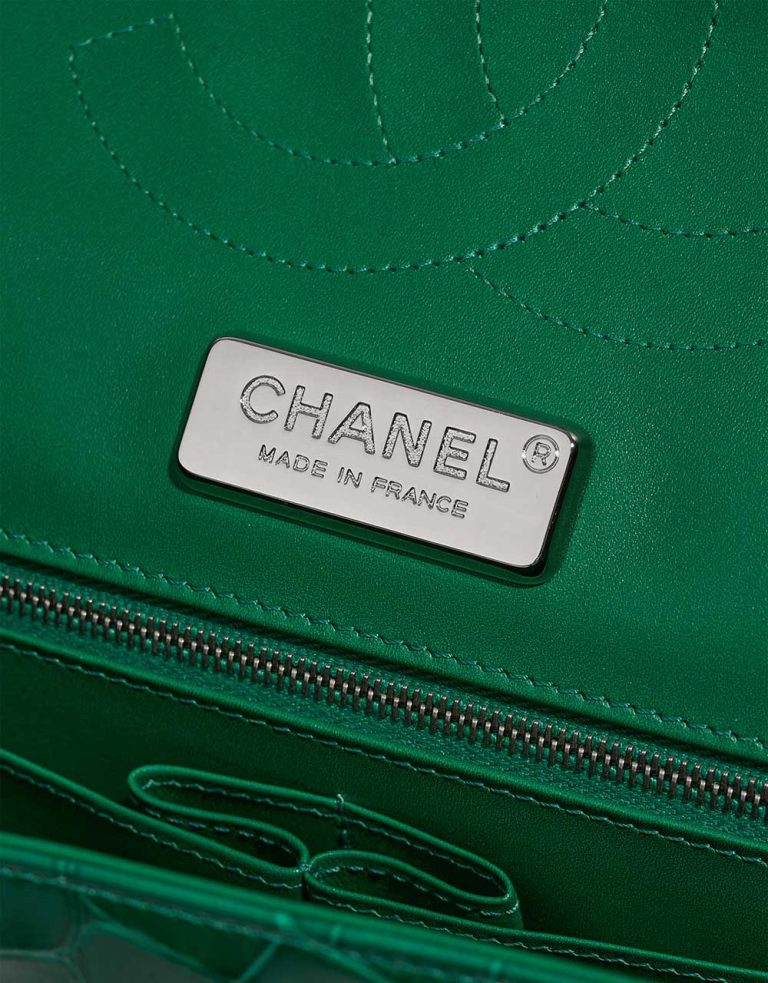 Chanel Timeless Jumbo Alligator Mississippi Emerald Logo | Sell your designer bag