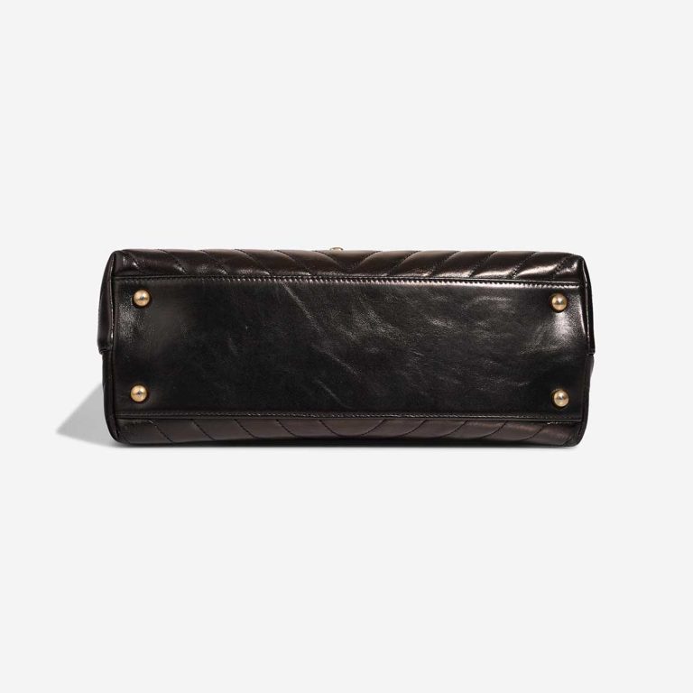 Chanel Timeless Handle Medium Lamb / Lizard Black | Sell your designer bag