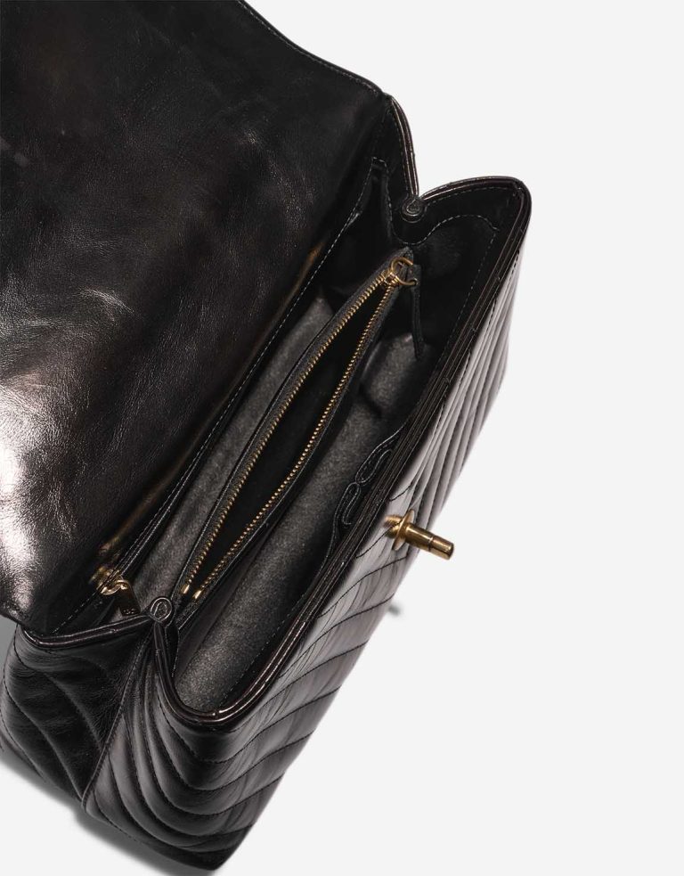Chanel Timeless Handle Medium Lamb / Lizard Black Inside | Sell your designer bag