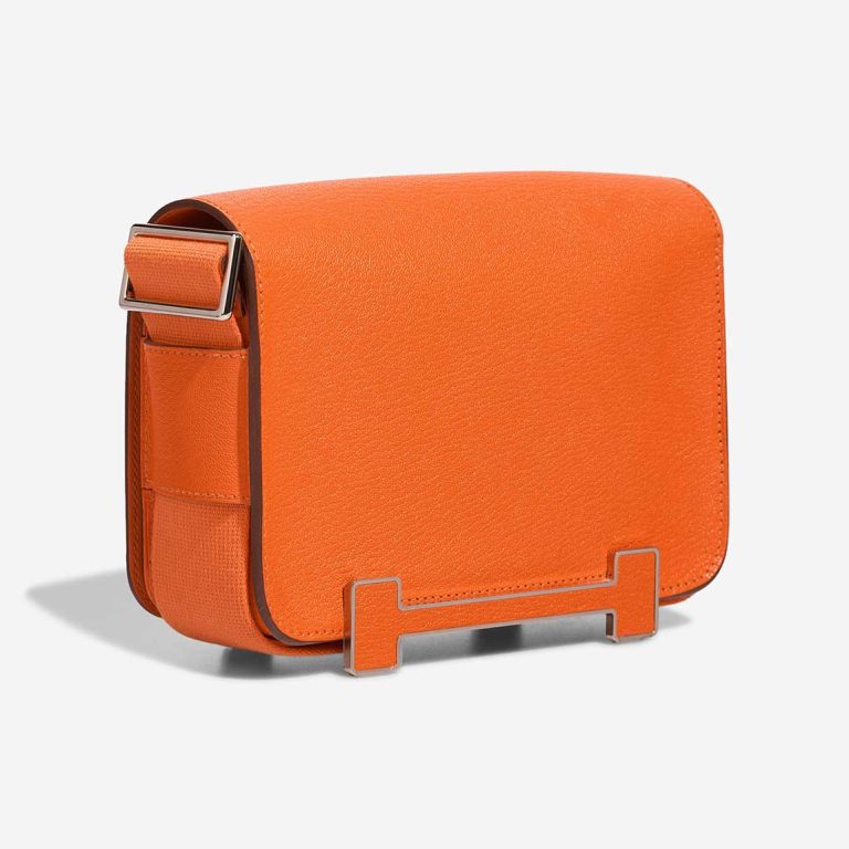 Hermès Geta Chèvre Orange H | Sell your designer bag