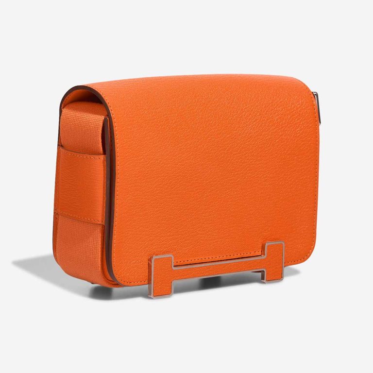Hermès Geta Chèvre Orange H | Sell your designer bag