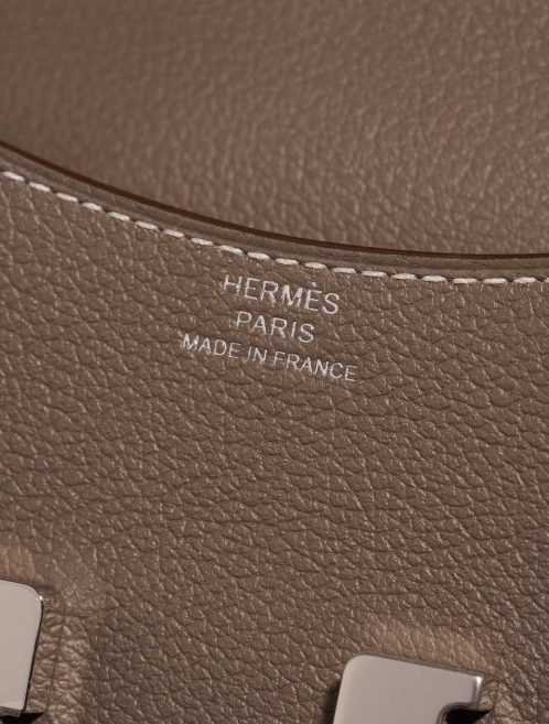 Hermès Constance Slim Wallet Evercolor Étoupe Logo | Sell your designer bag