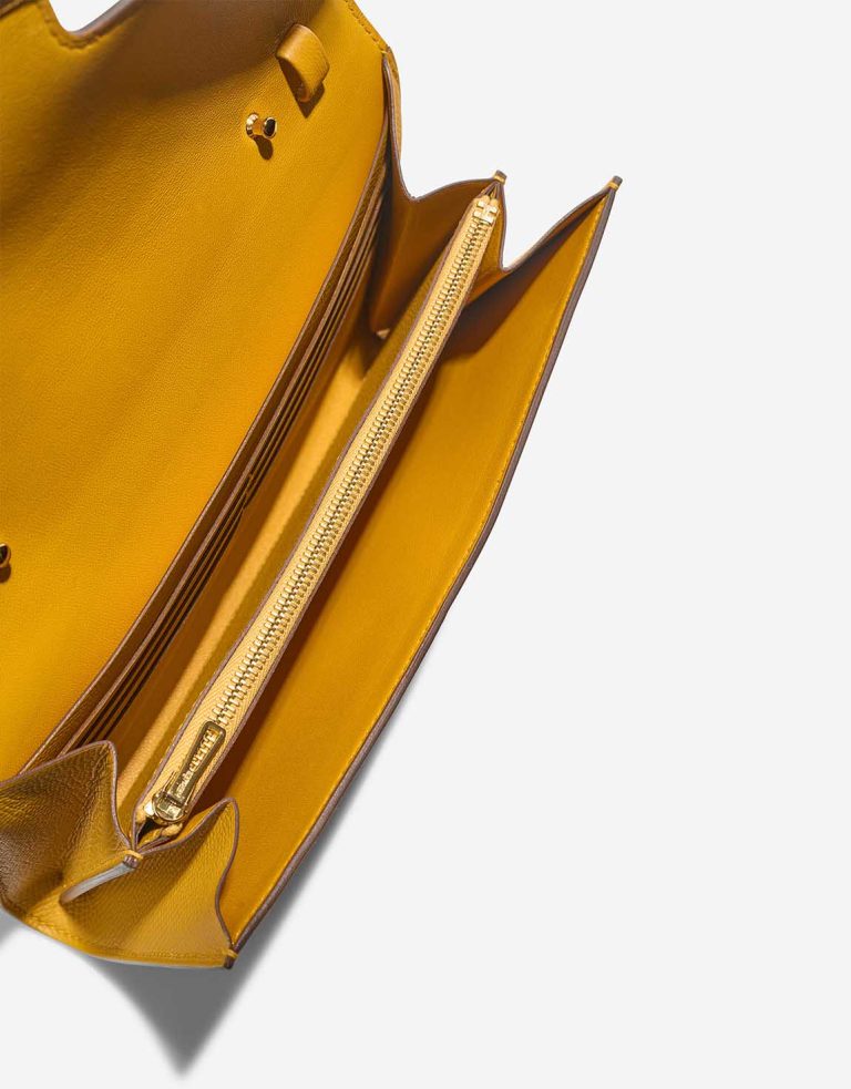 Hermès Constance To Go Epsom Jaune Ambre Inside | Sell your designer bag