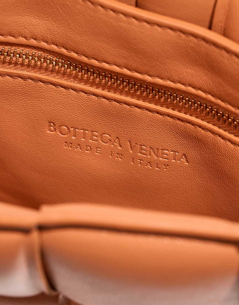 Bottega Veneta Cassette Lamb Brown Logo | Sell your designer bag