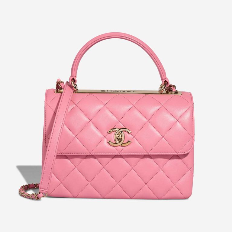 Chanel Trendy CC Medium Lamb Pink Front | Sell your designer bag