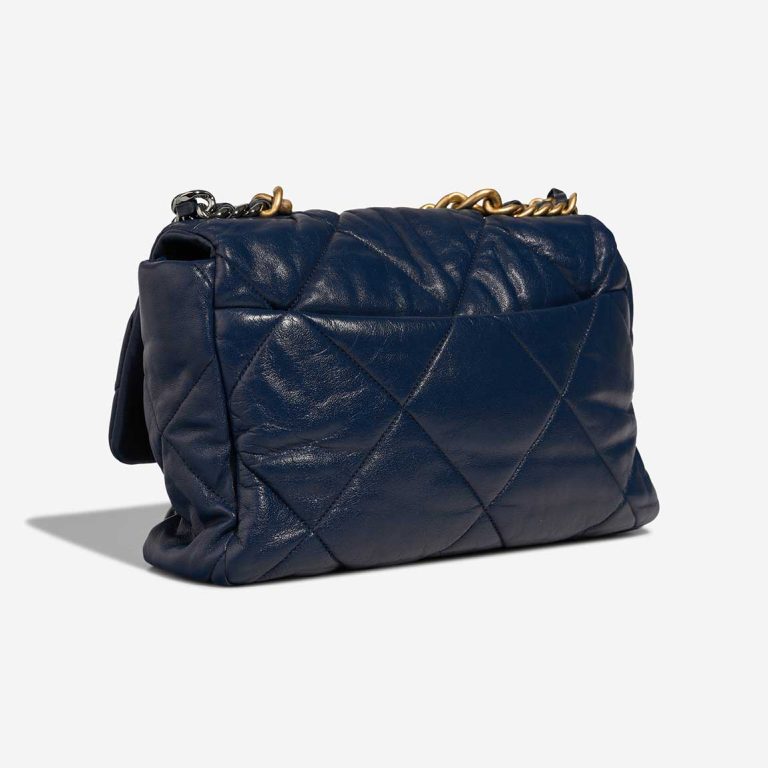 Chanel 19 Flap Bag Large Lamb Blue | Sell your designer bag