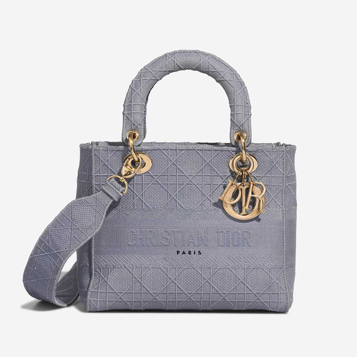 【カッコいいデザイン】DIOR Lady D-Lite バッグ ミディアム Christian Dior☆LADY D-LITE ミディアムバッグ (Dior