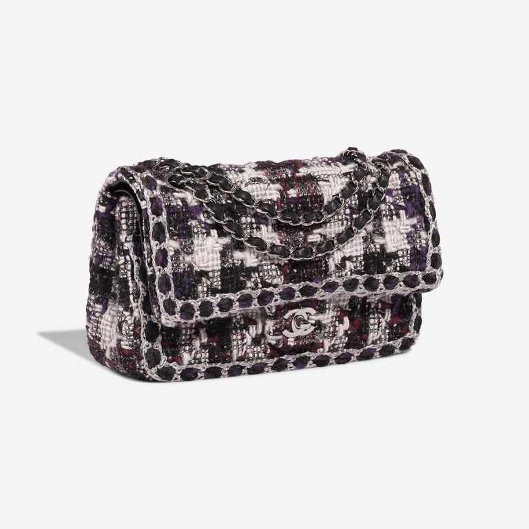 Chanel Timeless Medium Tweed Black / White / Purple | Sell your designer bag