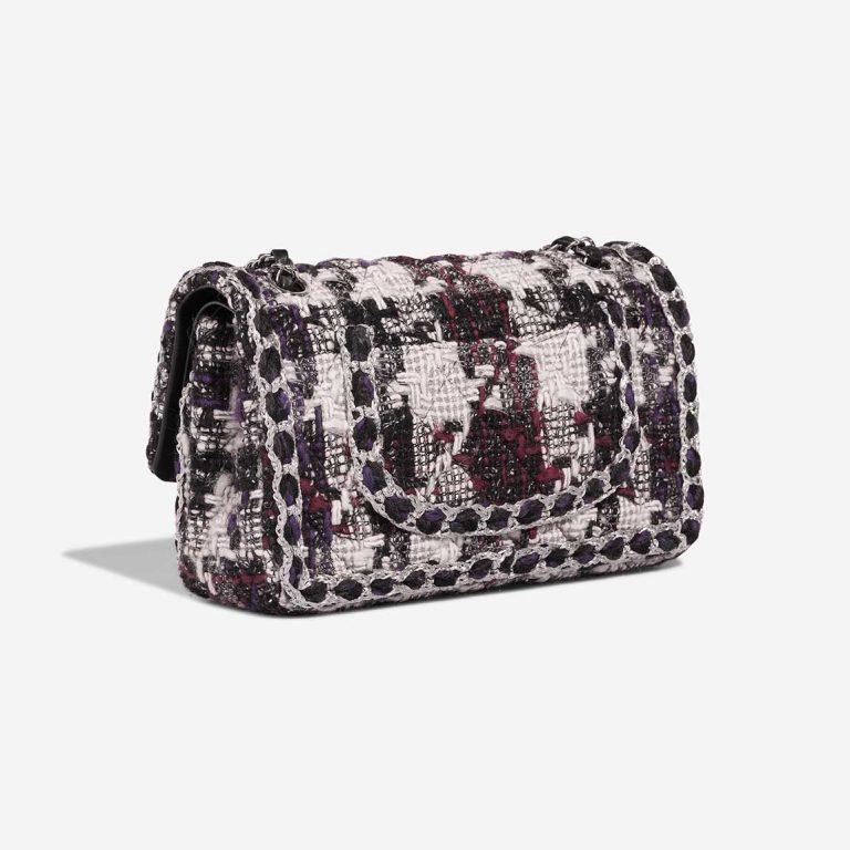 Chanel Timeless Medium Tweed Black / White / Purple | Sell your designer bag