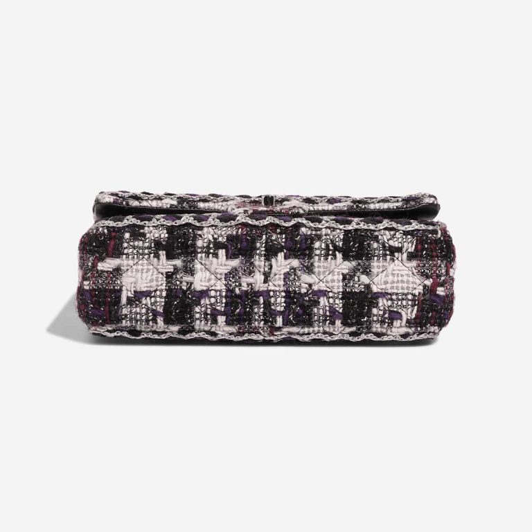Chanel Timeless Medium Tweed Black / White / Purple | Sell your designer bag