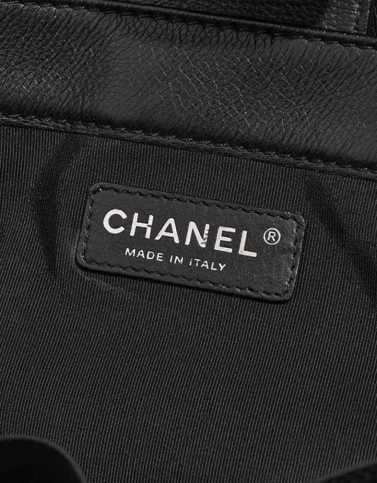 Chanel Shopping Tote Calf Black Logo | Sell your designer bag