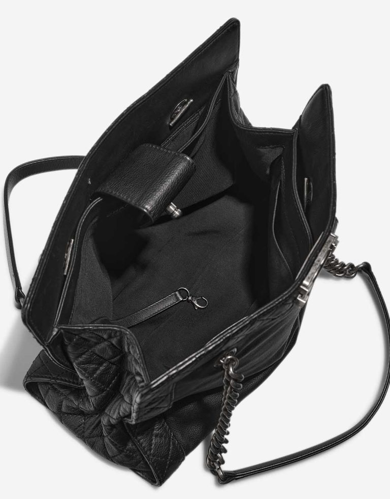 Chanel Shopping Tote Calf Black Inside | Sell your designer bag