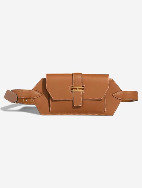 Hermès Elan Pocket 24 Swift Gold Front | Sell your designer bag