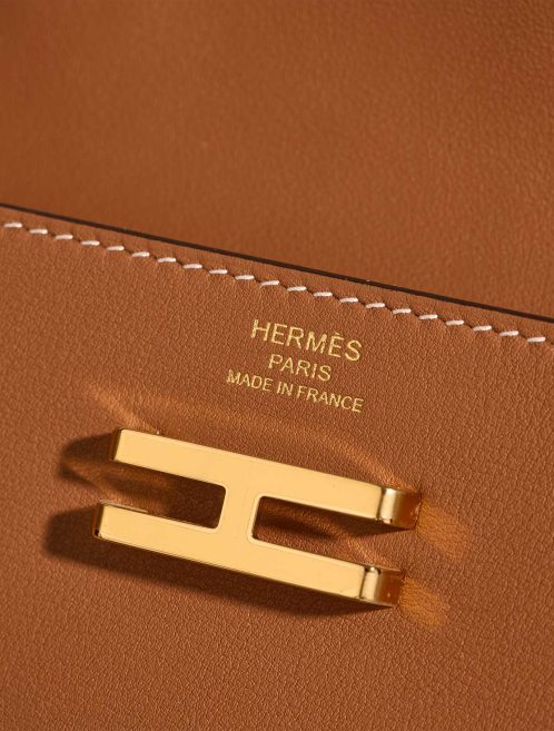 Hermès Elan Pocket 24 Swift Gold Logo | Sell your designer bag