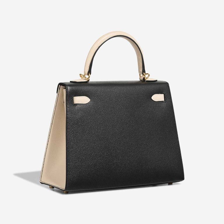Hermès Kelly Sellier 25 Epsom Black / Craie | Sell your designer bag