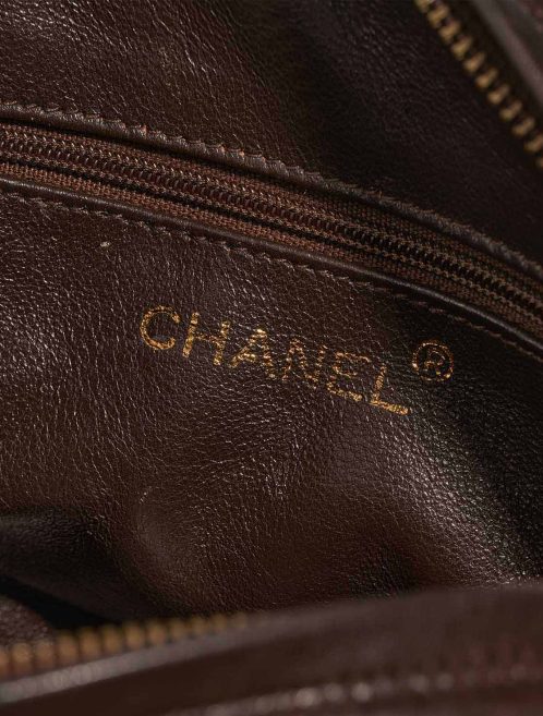 Chanel Clutch Calf Brown Logo | Sell your designer bag
