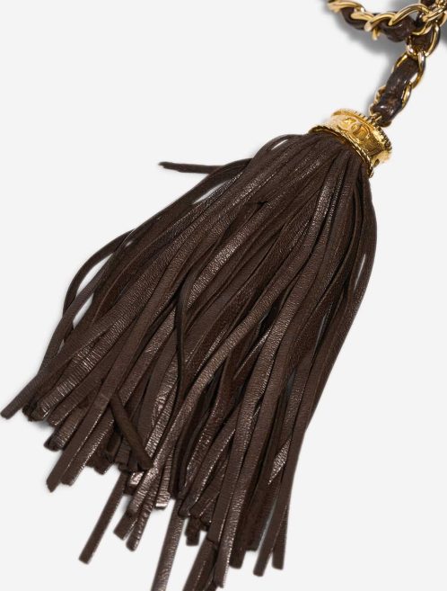 Chanel Clutch Calf Brown Signs of wear | Sell your designer bag