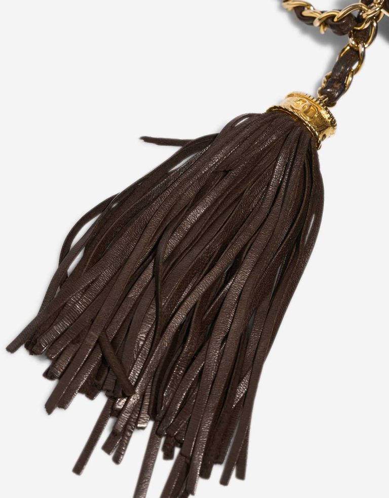 Chanel Clutch Calf Brown Signs of wear | Sell your designer bag