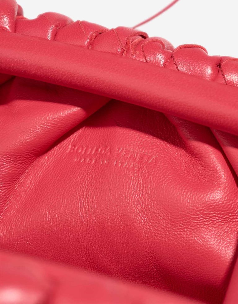 Bottega Veneta Pouch Small Calf Pink Logo | Sell your designer bag