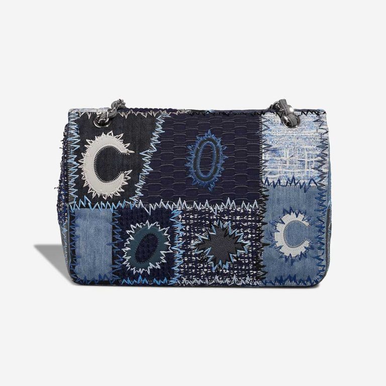 Chanel Timeless Jumbo Fabric / Denim Blue | Sell your designer bag