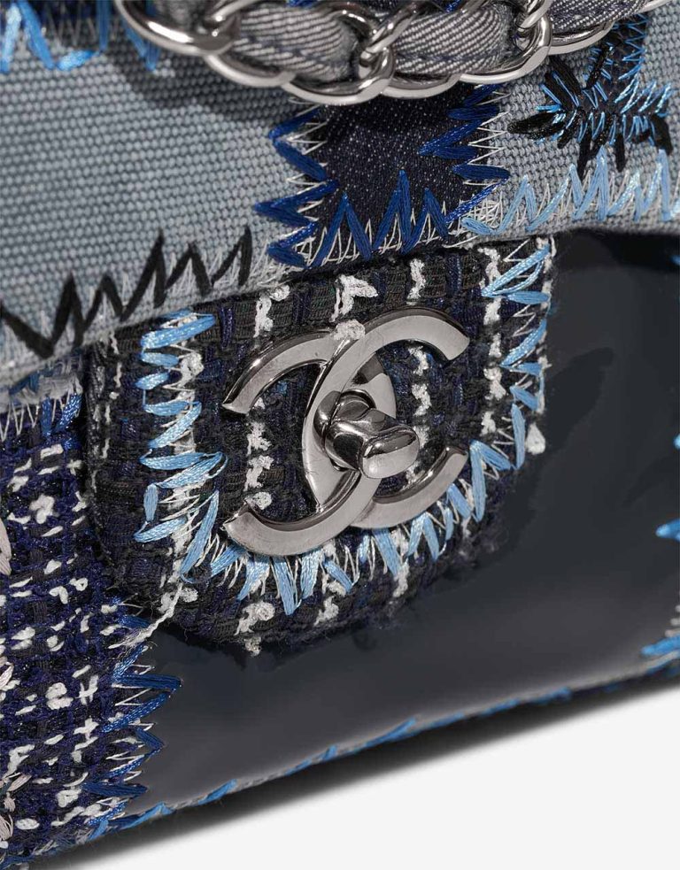 Chanel Timeless Jumbo Fabric / Denim Blue Closing System | Sell your designer bag