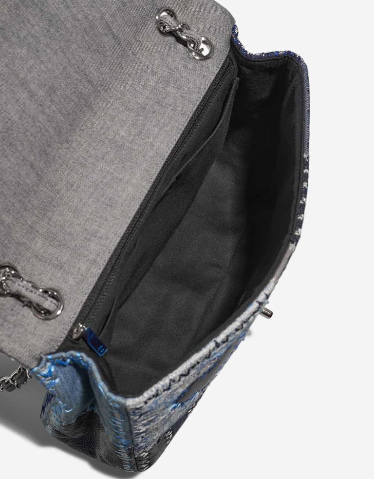 Chanel Timeless Jumbo Fabric / Denim Blue Inside | Sell your designer bag