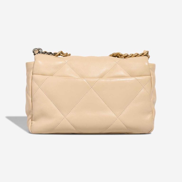 Chanel 19 Flap Bag Calf Beige | Sell your designer bag