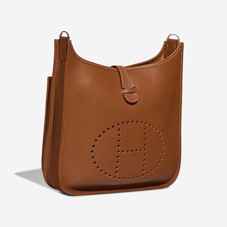 Hermès Evelyne 29 Taurillon Clémence Gold | Sell your designer bag